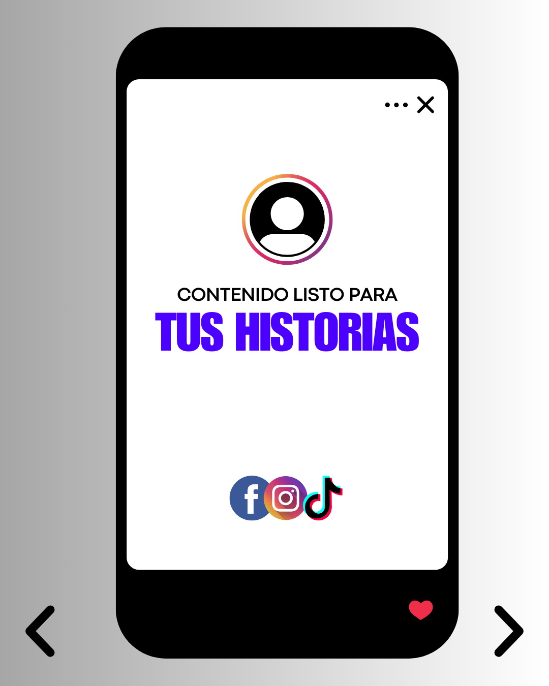 contenido listo para tus hisorias